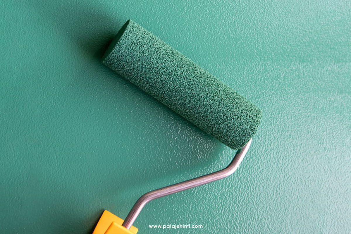 رگ آمیزی منزل با رنگ اکریلیک